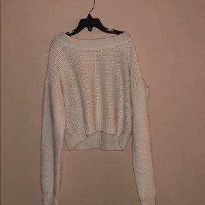 Crop Sweater (Cream)